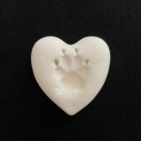 Herz-Pfotenabdruck